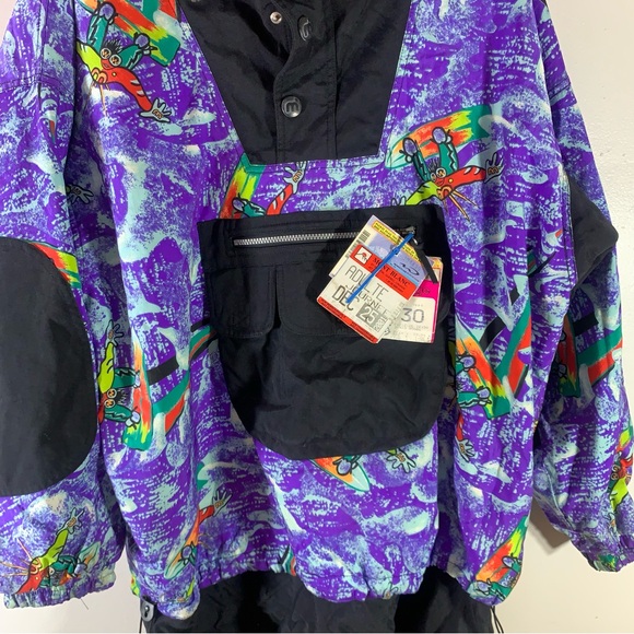 Mistral 90s multicolor ski jacket - Picture 5 of 9